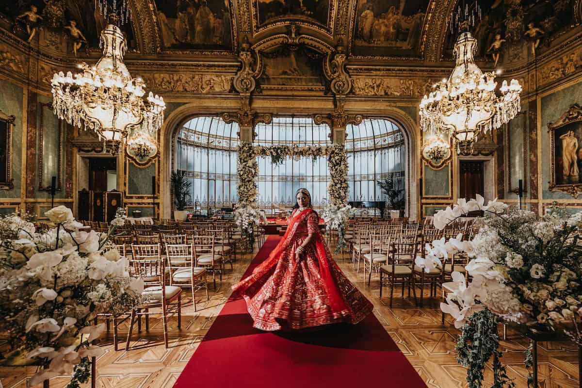 Luxury Indian Wedding Casino de Madrid wedding in spain P.Tufiq  1