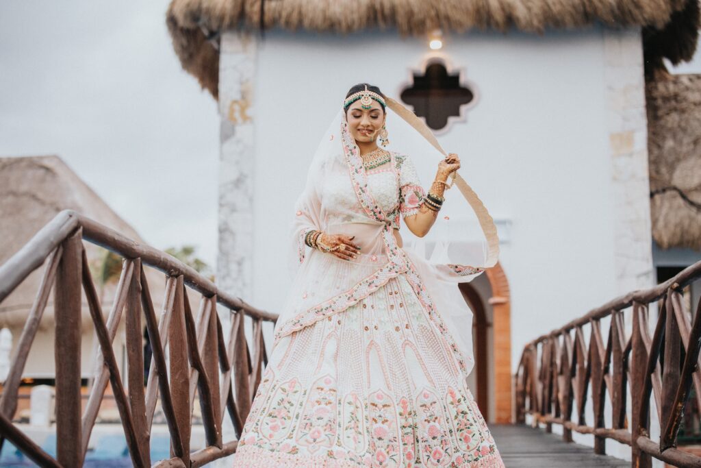 Luxury Indian Wedding Dreams Sapphire Resort Spa Bridal Look P.Taufiq