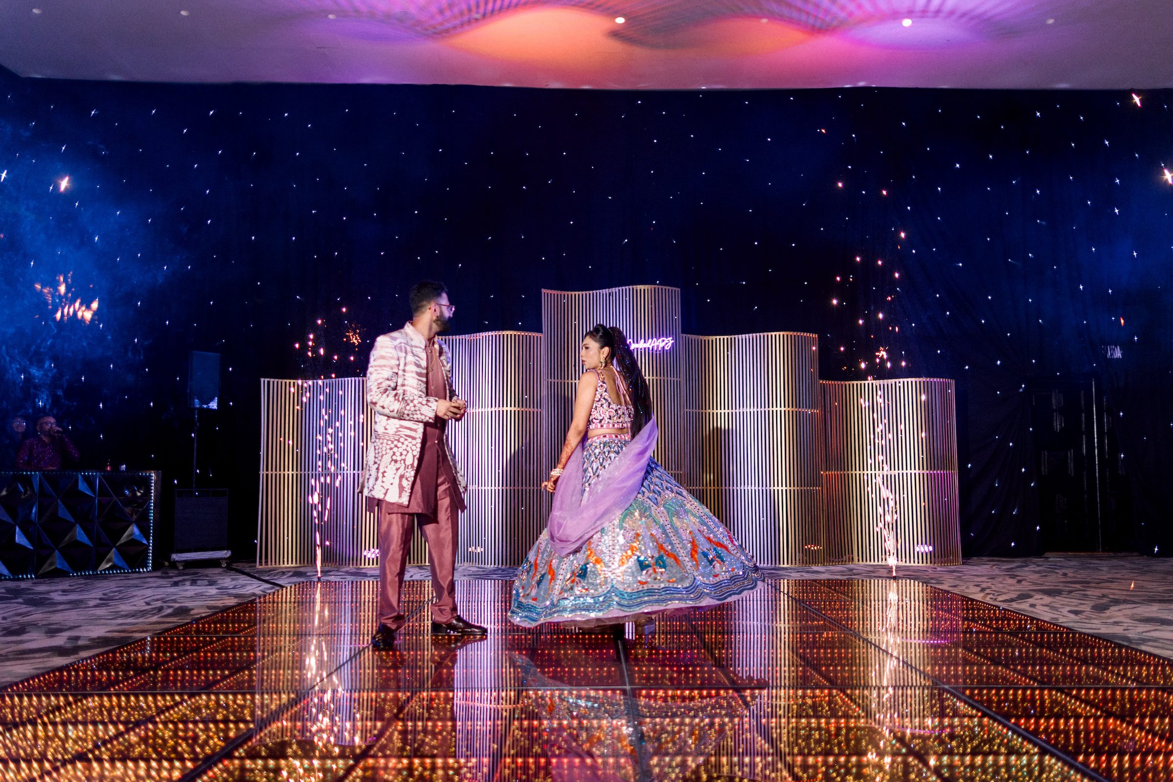 Luxury Indian Wedding Dreams Sapphire Resort Spa Sangeet P.Taufiq