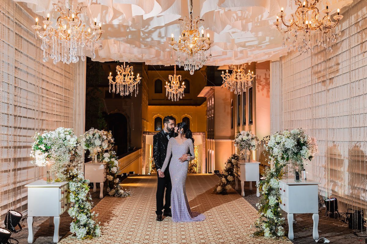 Luxury Indian Wedding Hyatt Regency Jaipur Reception P.Taufiq