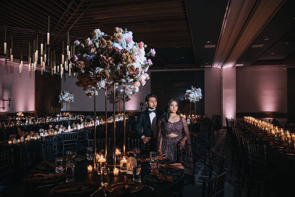 Luxury Indian Wedding Marriott Springfield Downtown Reception P.Taufiq