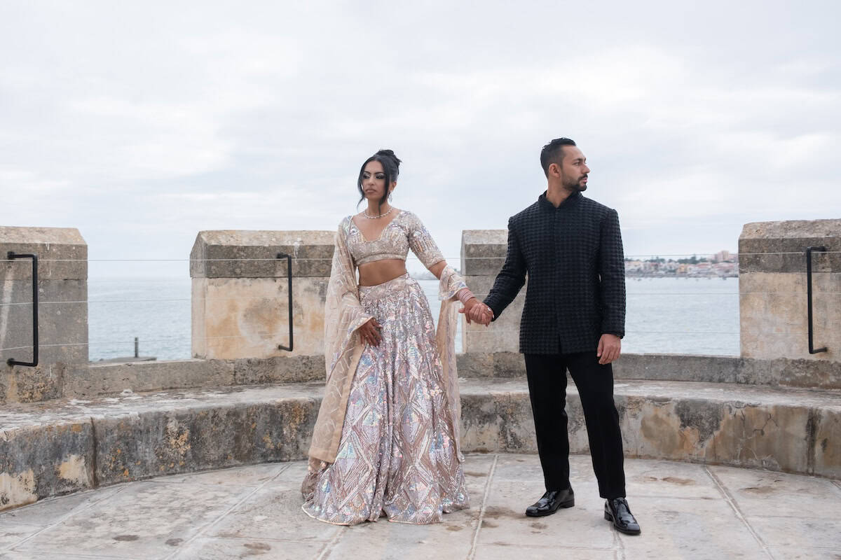 Luxury Indian Wedding Penha Longa Resort Couple P.Taufiq