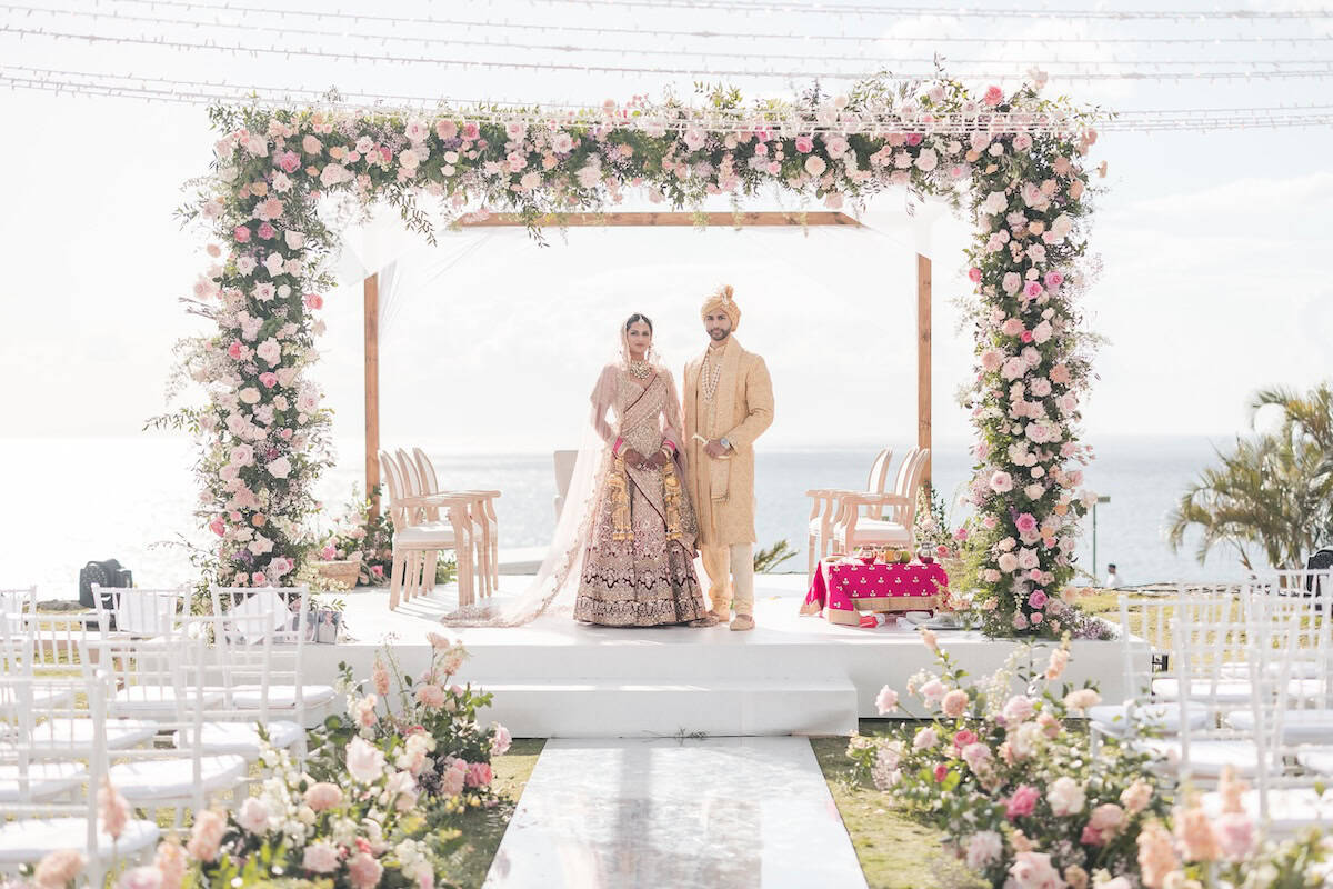 Luxury Indian Wedding Ritz Carlton Abama Spain Ptaufiq