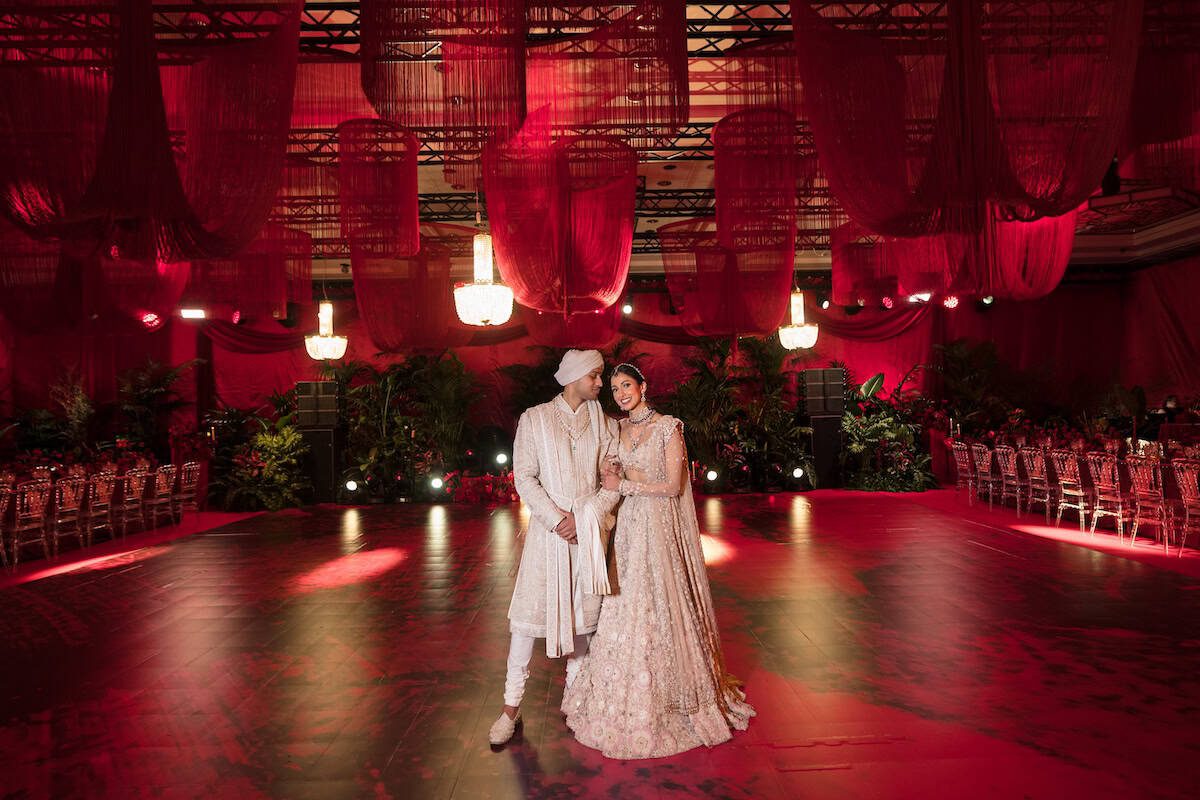 Luxury Indian Wedding Ritz Carlton Abama Spain Wedding Reception