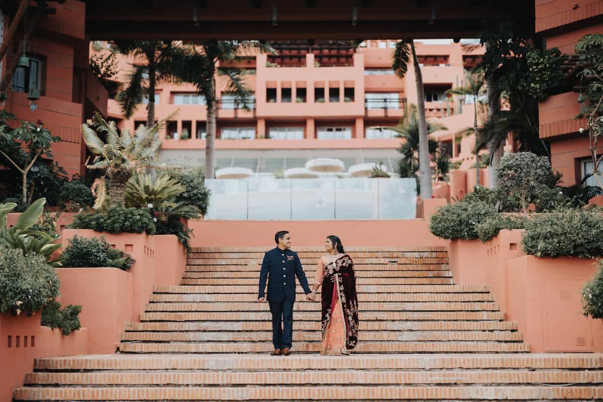 Luxury Indian Wedding Ritz Carlton Abama Spain
