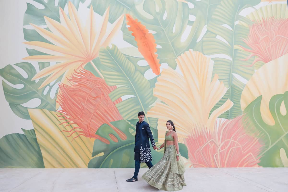 Luxury Indian Wedding TRS Coral Hotel Cancun Wedding P.Taufiq 2