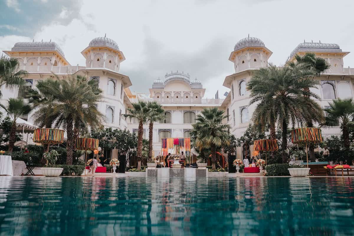 Luxury Indian Wedding The Leela Palace Jaipur P.taufiq