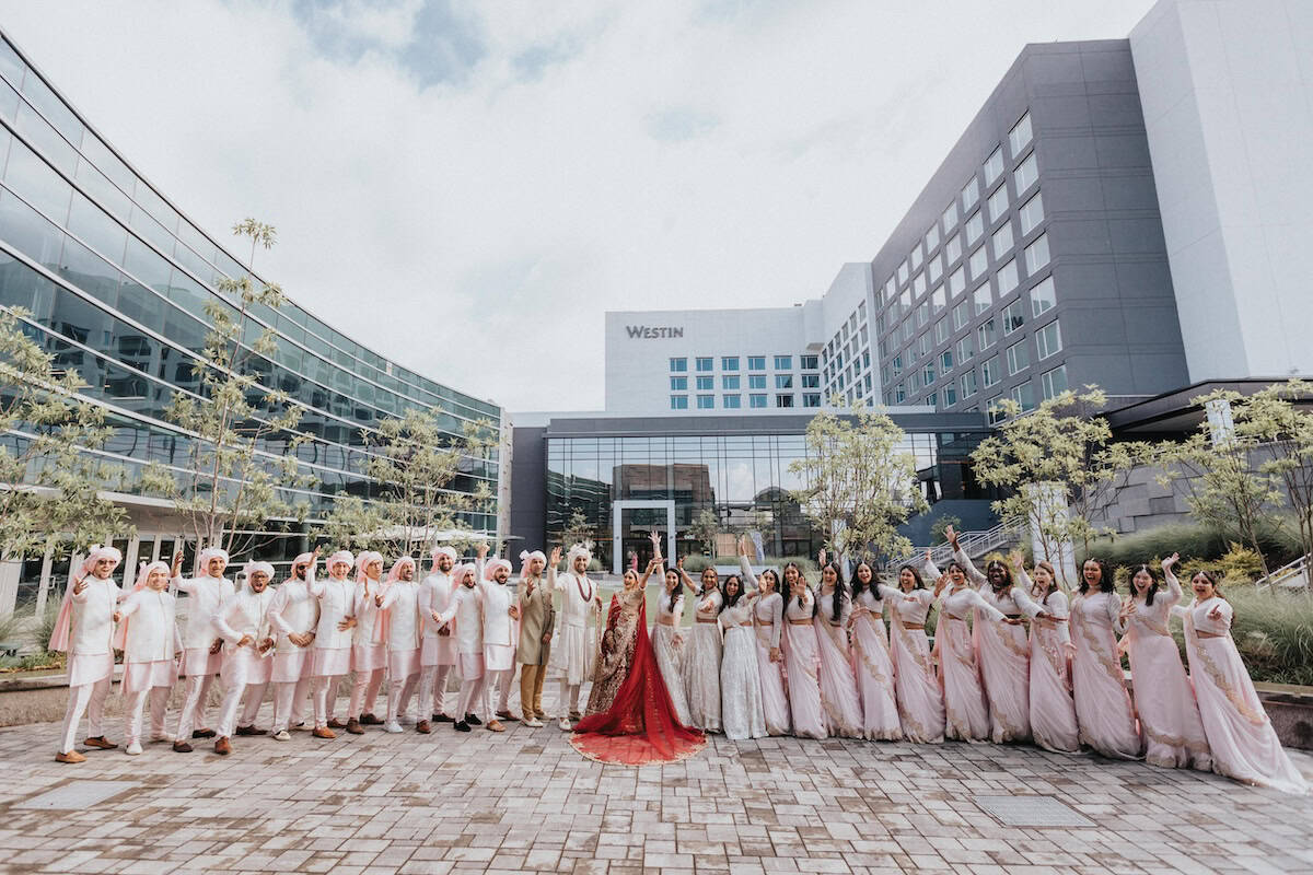 Luxury Indian Wedding Westin Atlanta Gujrati Wedding Shoot Ptaufiq