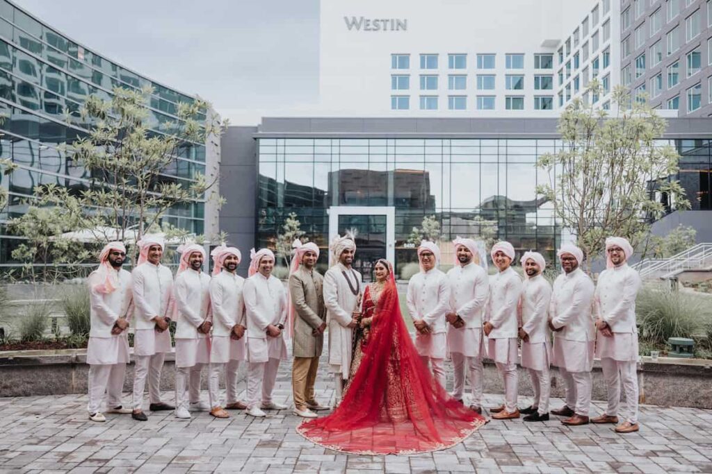 Luxury Indian Wedding Westin Atlanta Wedding Shoot Ptaufiq
