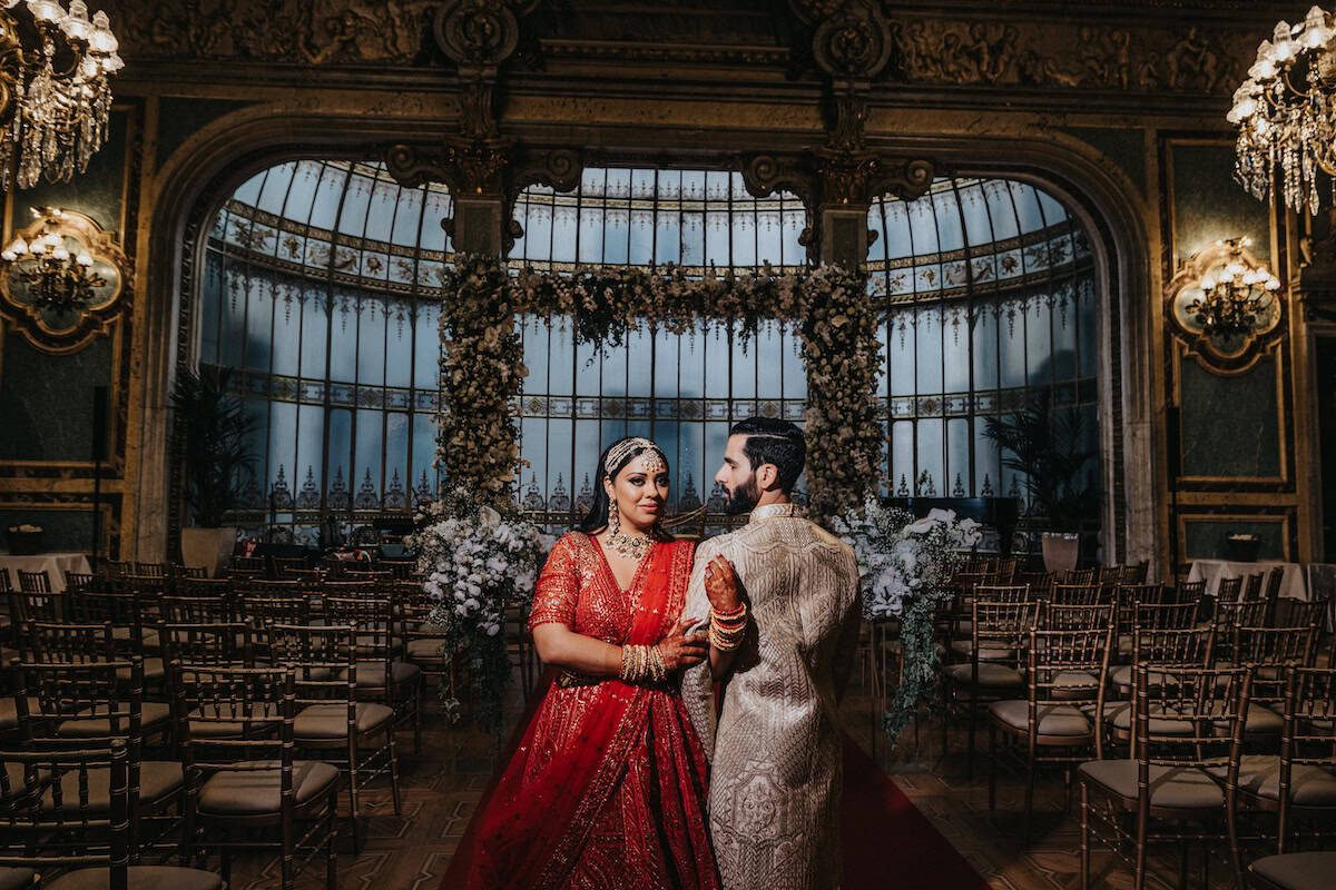 Luxury Indian Wedding in Spain Casino de Madrid P.Tufiq 