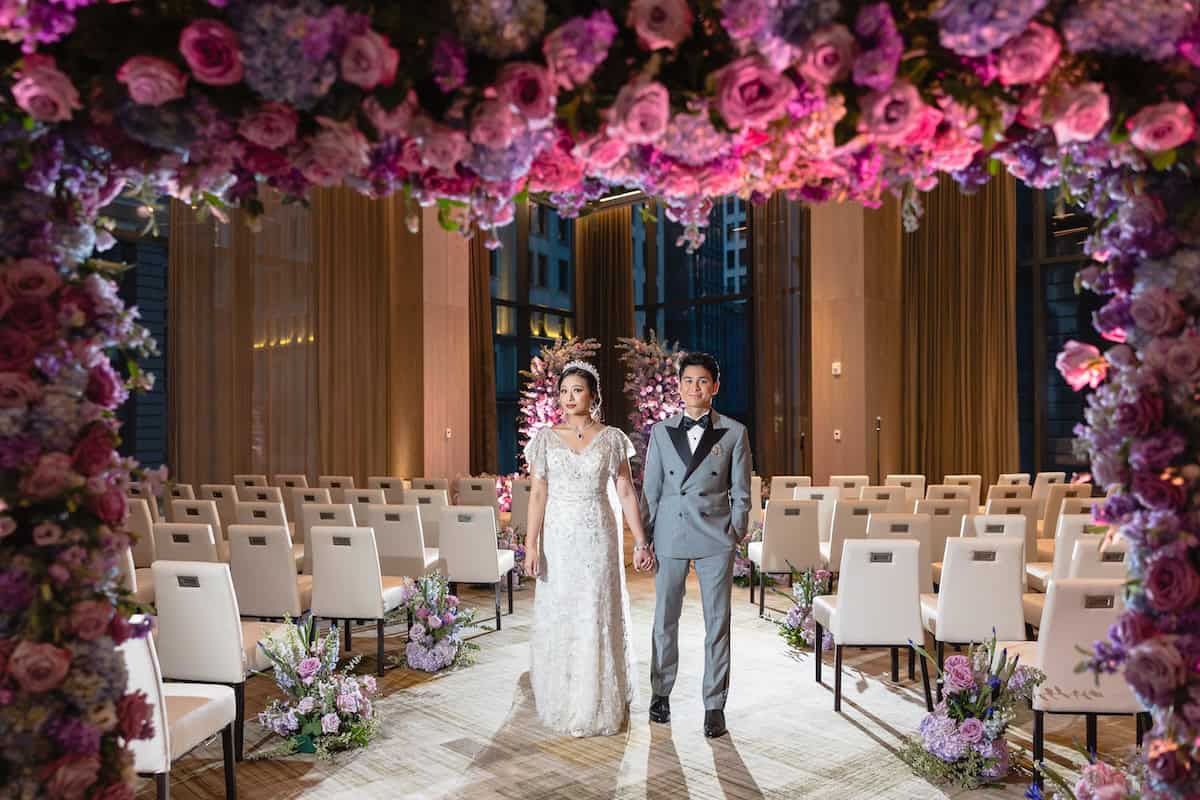 Luxury Wedding The Ritz Carlton New York NoMad Reception Wedding Decor PTaufiq