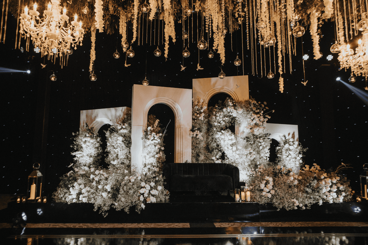 beloved planners ptaufiq photography reception stage backdrop