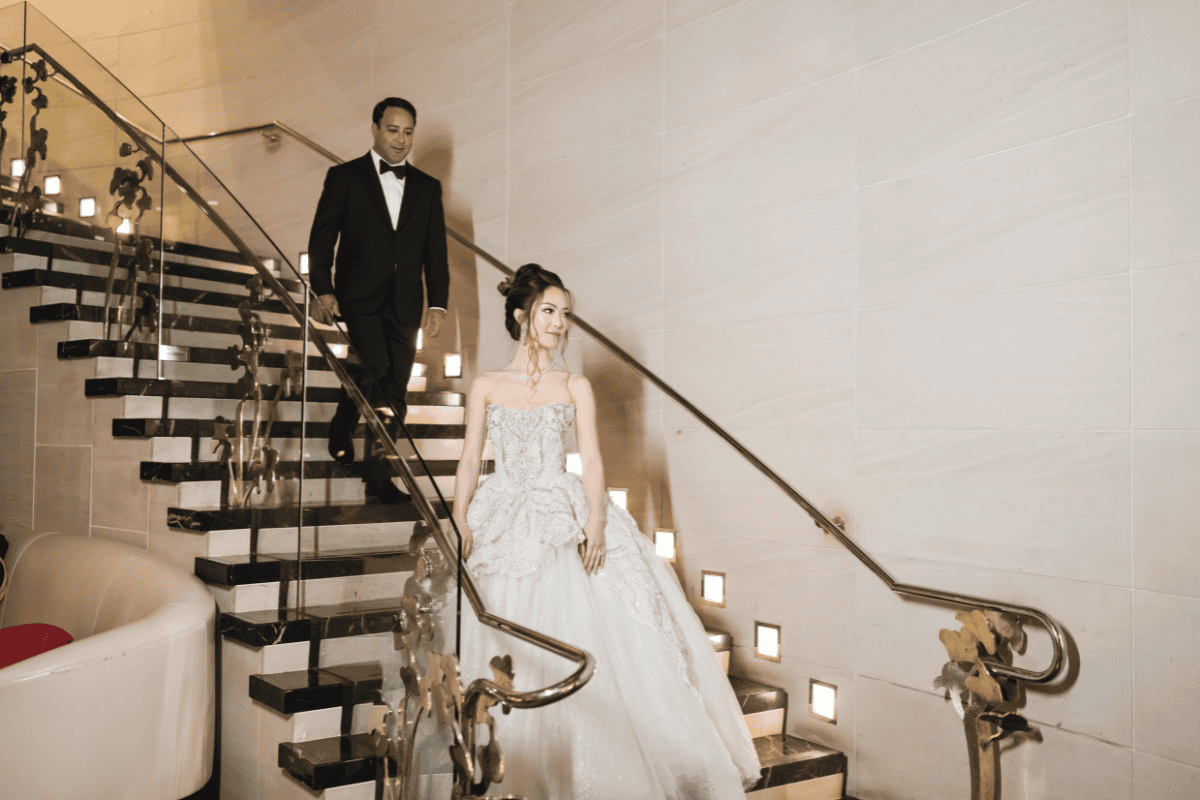 luxury wedding mandarin oriental boston