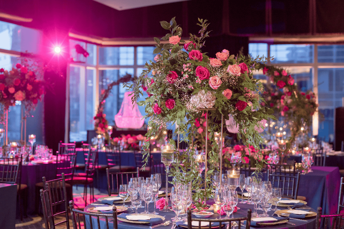 mandarin oriental boston ceremony decor indian wedding