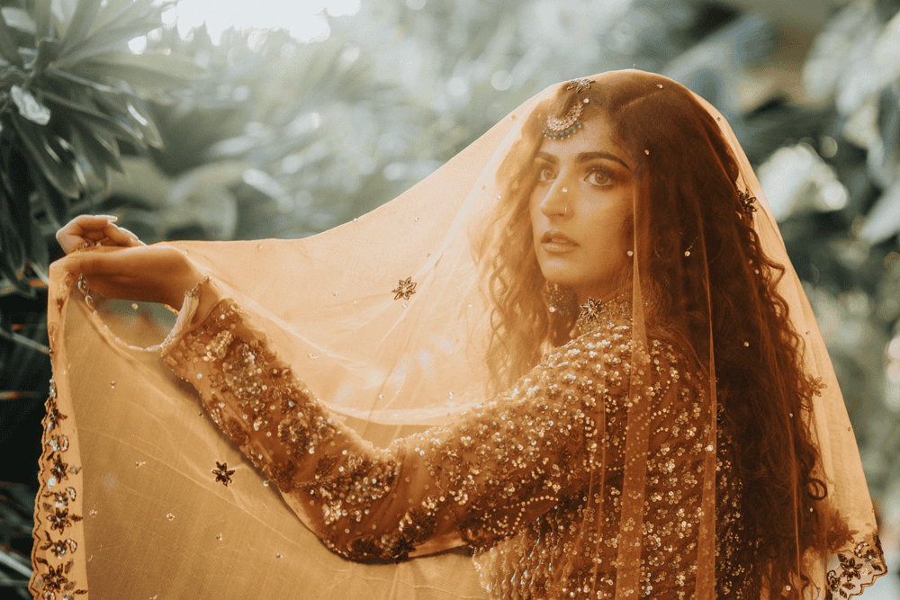 ptaufiq indian wedding quintana roo cancun mexico bride