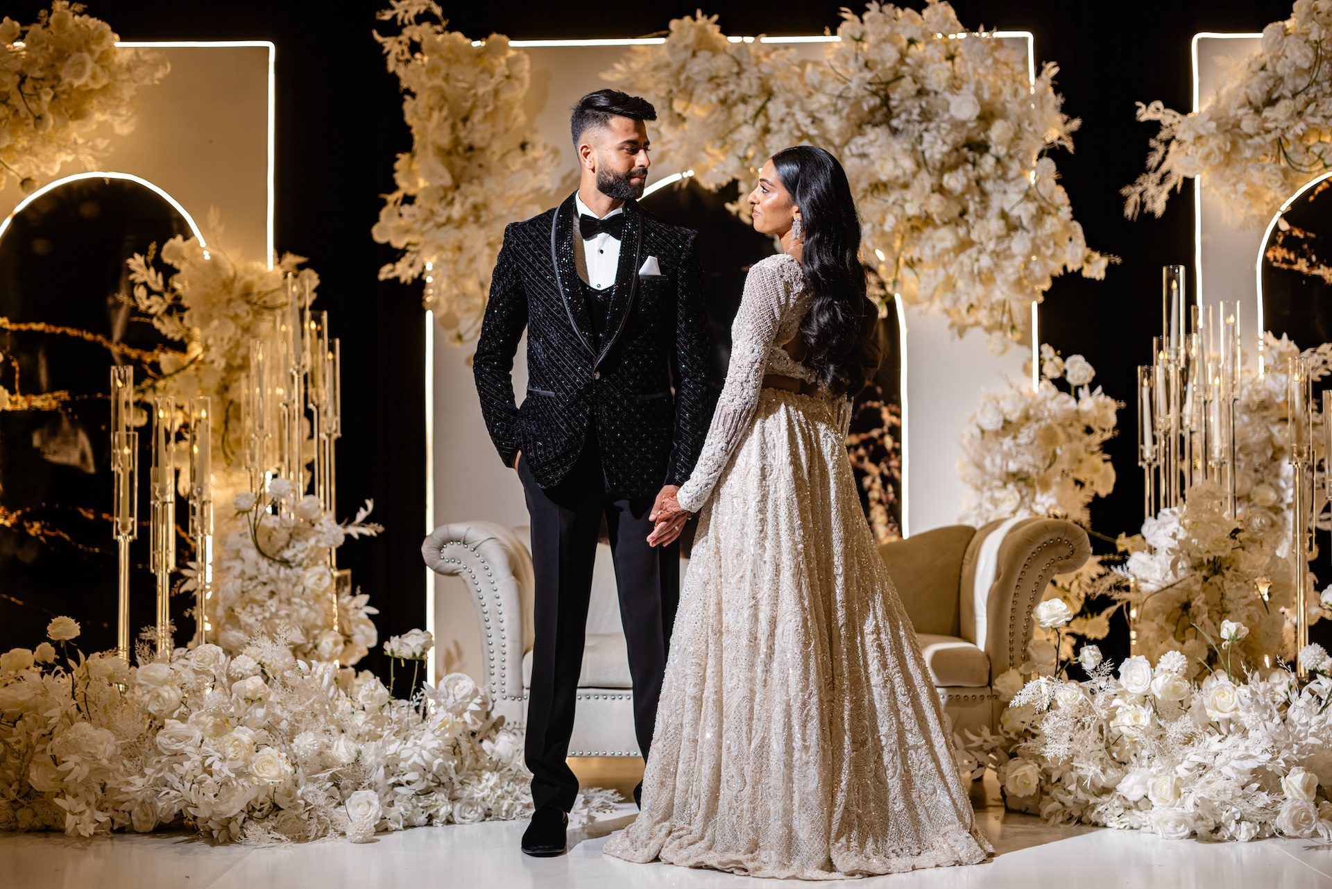 ptaufiq photography aria events romantic wedding couple