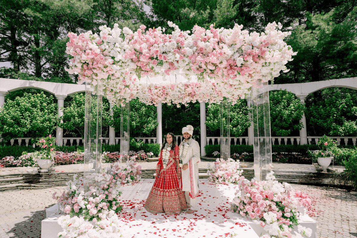 wedding mandap floral decor ptaufiq photography affinity events