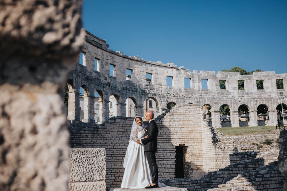 Castel Pula Croatia Wedding Ptaufiq Photography Couple Portraits 7