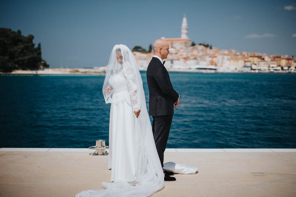 Castel Pula Croatia Wedding Ptaufiq Photography First Look 2