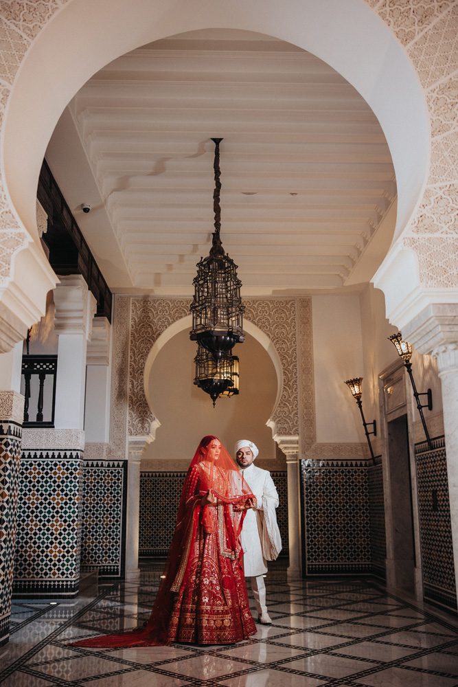 Grand Canal The Oberoi Marrakech Morocco Indian Wedding Ptaufiq Photography 13