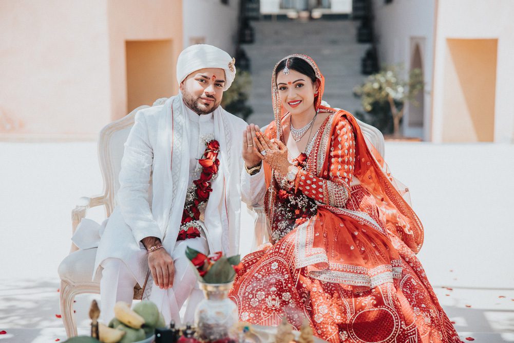 Grand Canal The Oberoi Marrakech Morocco Indian Wedding Ptaufiq Photography Ceremony 7