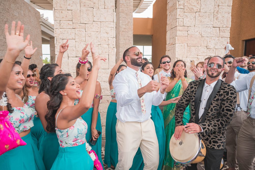 Indian Wedding Baraat Banyan Tree Mayakoba10