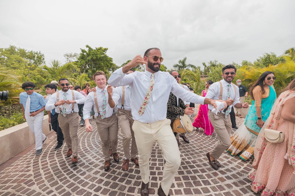 Indian Wedding Baraat Banyan Tree Mayakoba5