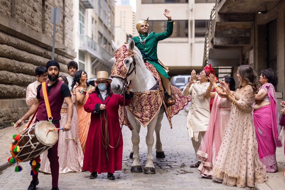 Indian Wedding Baraat Filter Club Philadelphia 2