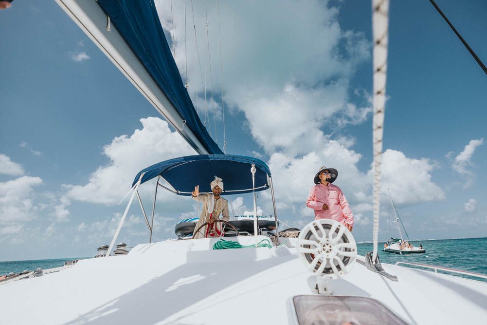 Indian Wedding Baraat Garza Blanca Cancun 1