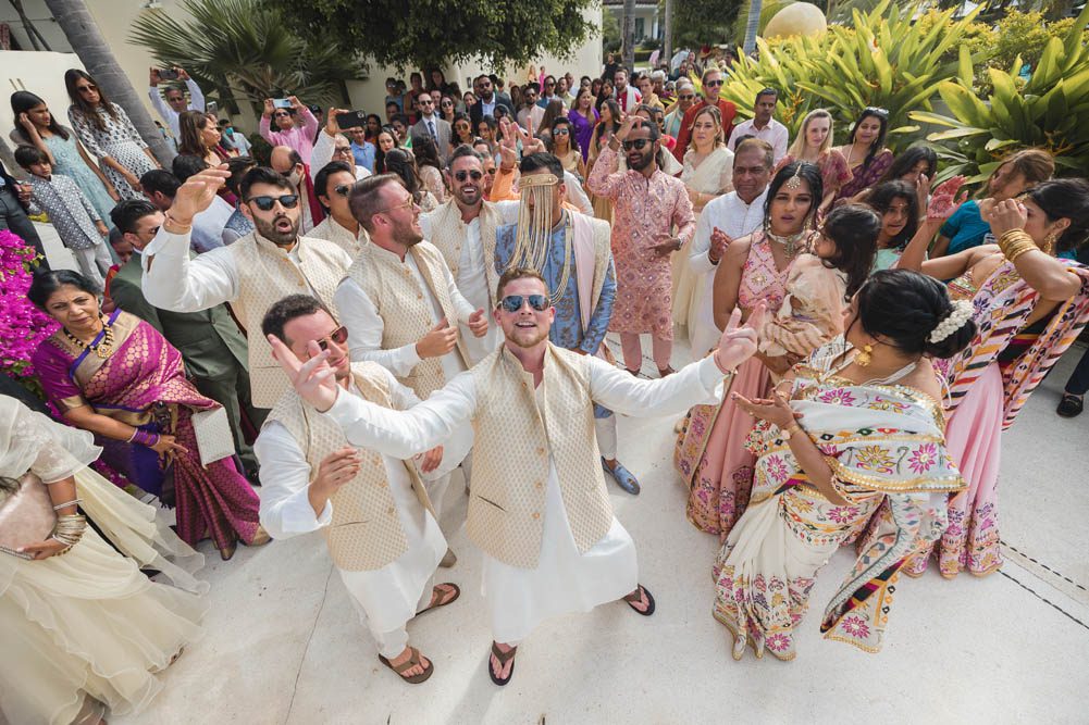 Indian Wedding Baraat Grand Velas Riviera Maya 5