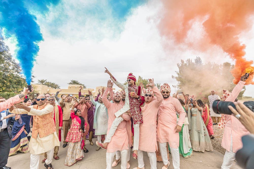 Indian Wedding Baraat JW Marriott Desert Ridge 4