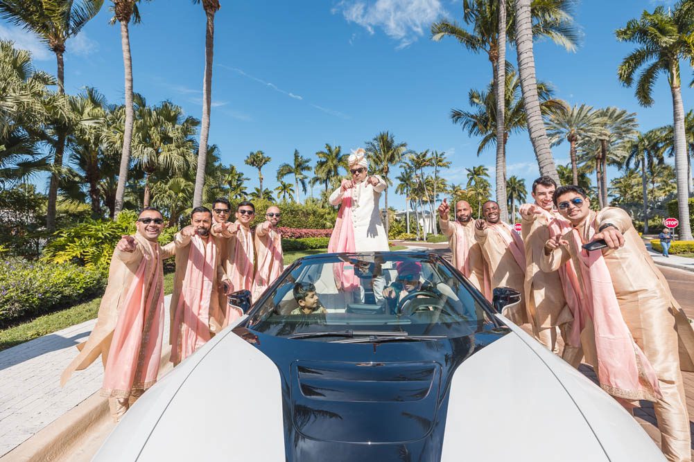 Indian Wedding Baraat The Ritz Carlton Key Biscayne Miami 1