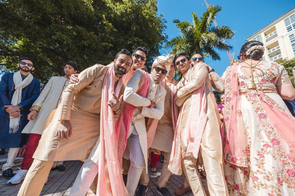Indian Wedding Baraat The Ritz Carlton Key Biscayne Miami 6