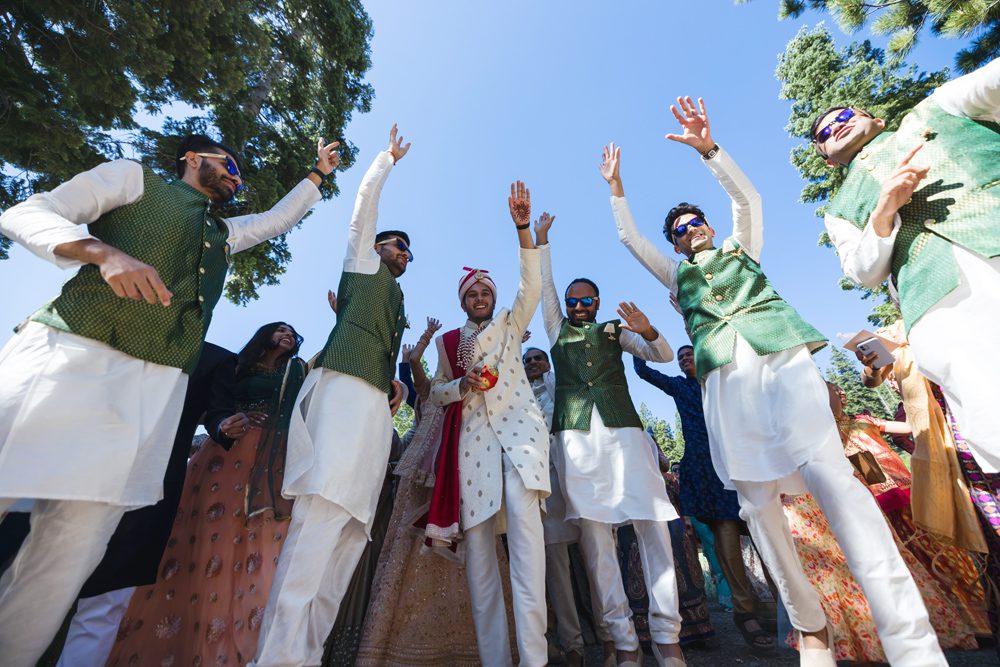 Indian Wedding Baraat The Ritz Carlton Lake Tahoe 2