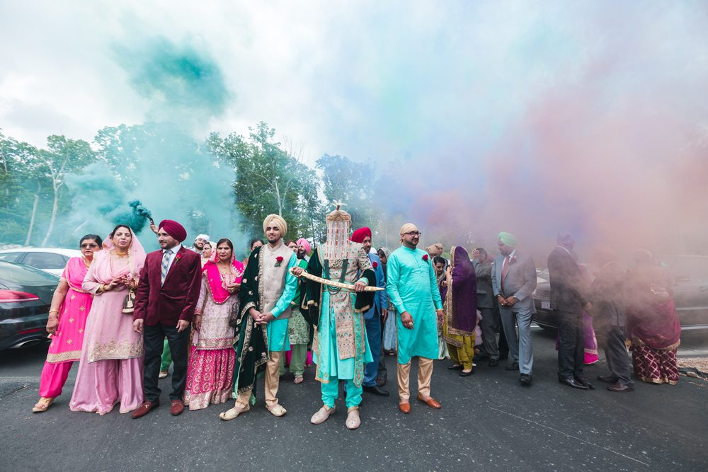 Indian Wedding Baraat Westborough Gurudwara Wedding2