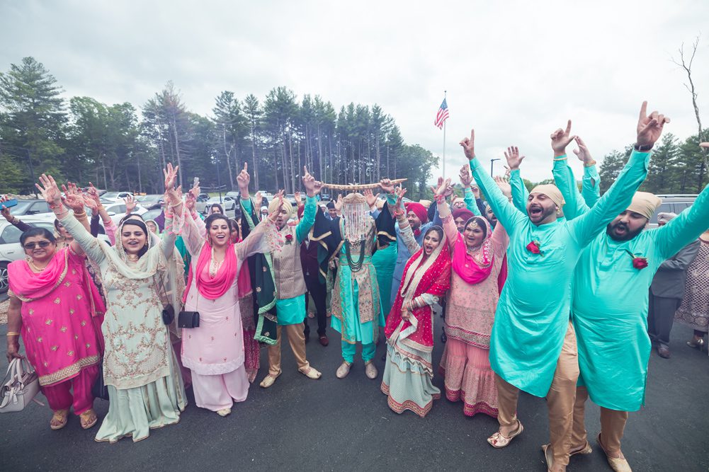 Indian Wedding Baraat Westborough Gurudwara Wedding3