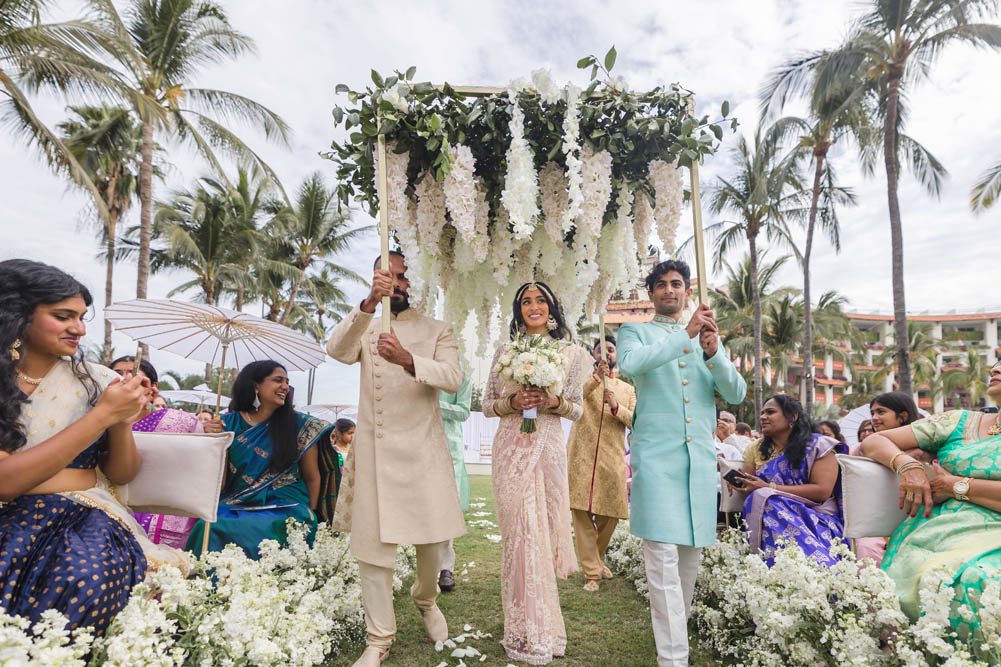 Indian Wedding Ceremony Grand Velas Riviera Maya 3