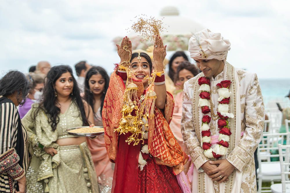 Indian Wedding Ceremony JW Marriott Resort Cancun 9