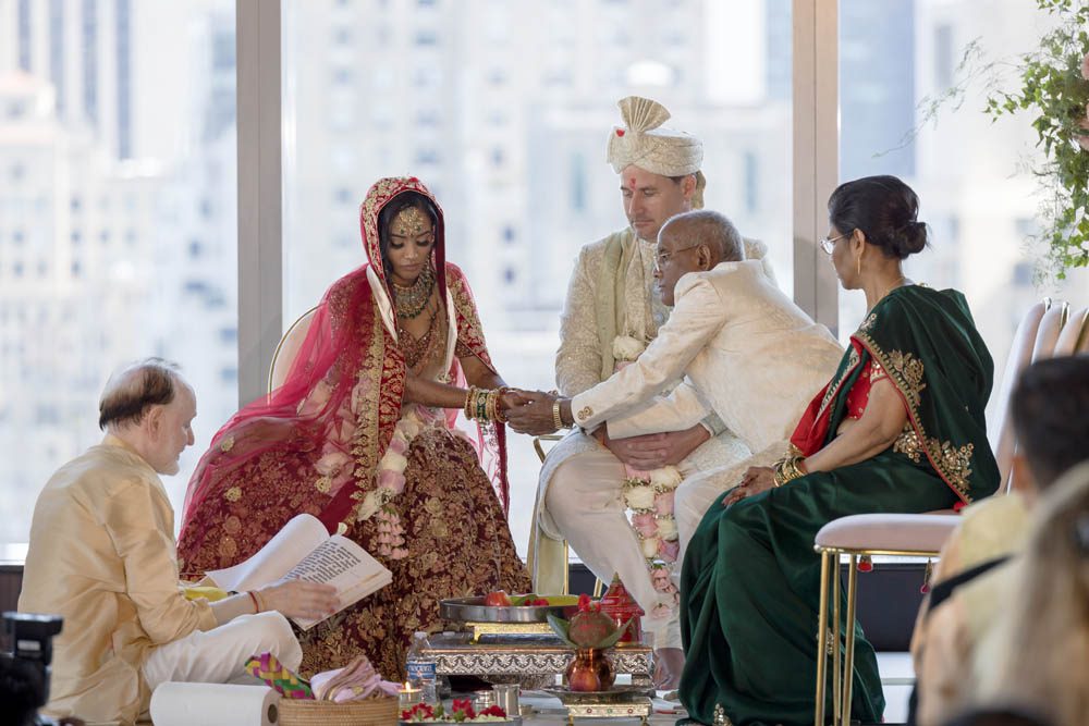 Indian Wedding Ceremony Mandarin Oriental New York 7
