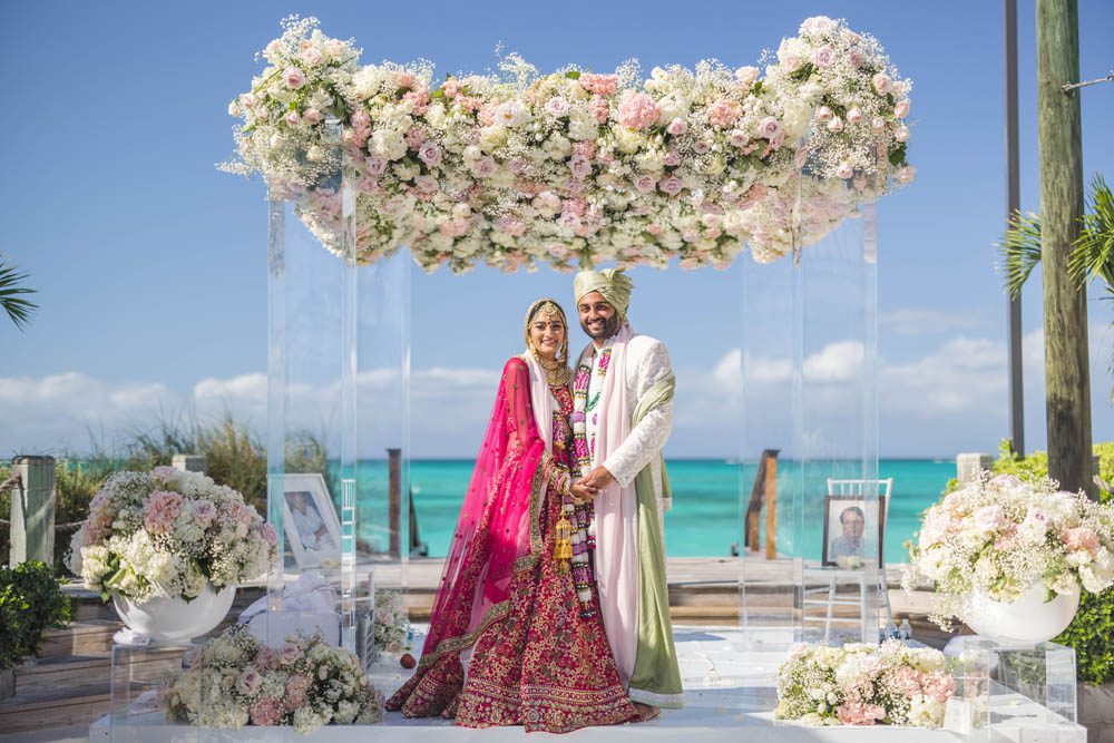 Indian Wedding Ceremony Turks and Caicos Islands 2