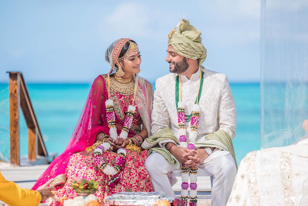 Indian Wedding Ceremony Turks and Caicos Islands 4