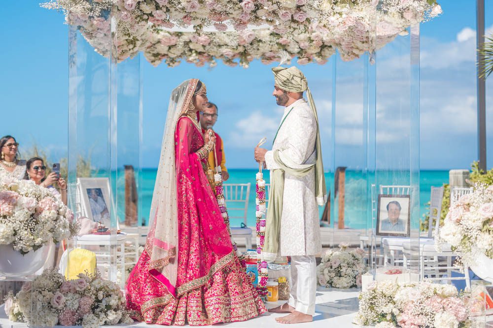 Indian Wedding Ceremony Turks and Caicos Islands 5