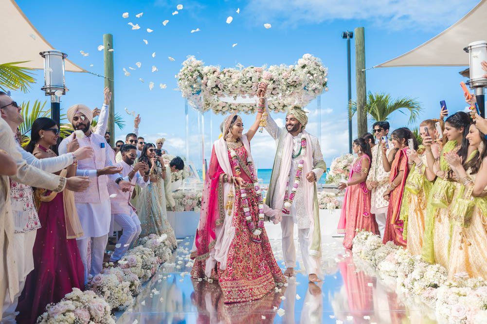 Indian Wedding Ceremony Turks and Caicos Islands 7