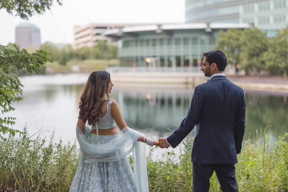 Indian Wedding Couples Portrait Double Tree Esplanade Lakes3