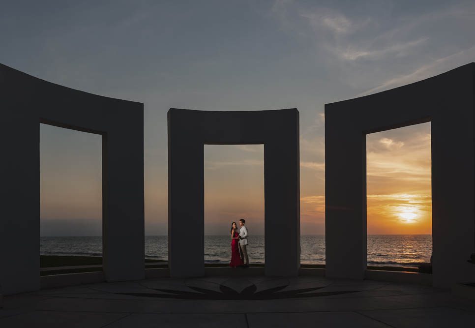 Indian Wedding Couples Portrait Grand Velas Riviera Maya 5