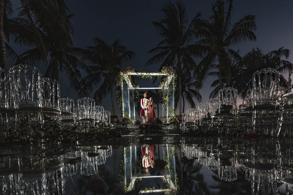 Indian Wedding Couples Portrait PGA National Resort 8