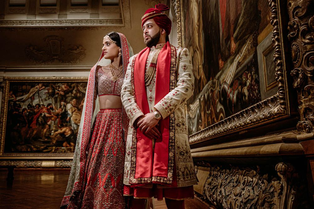Indian Wedding Couples Portrait The Ringling 1