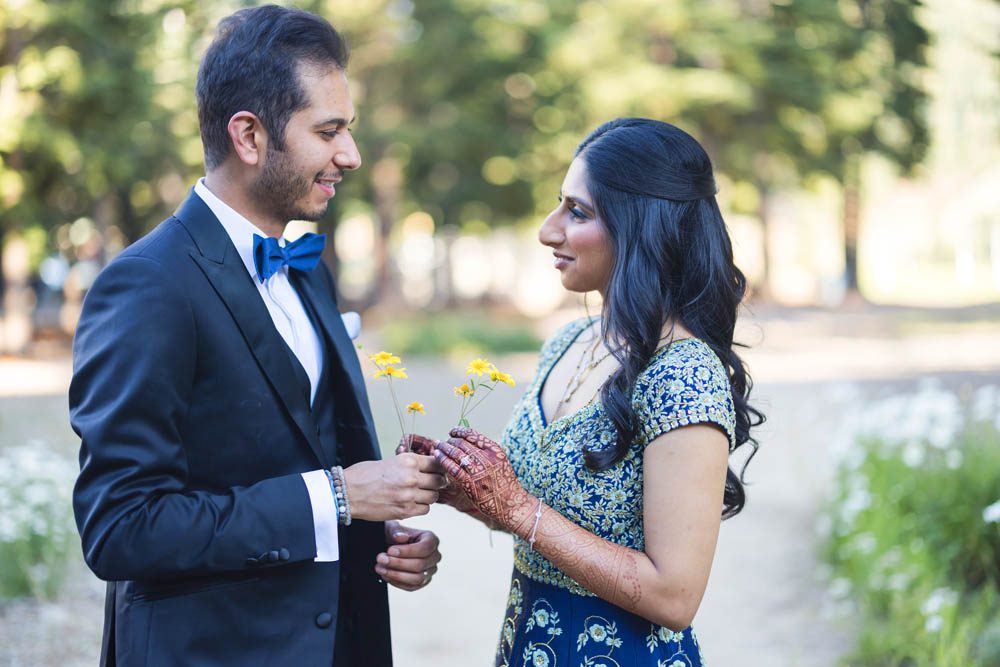 Indian Wedding Couples Portrait The Ritz Carlton Lake Tahoe 2