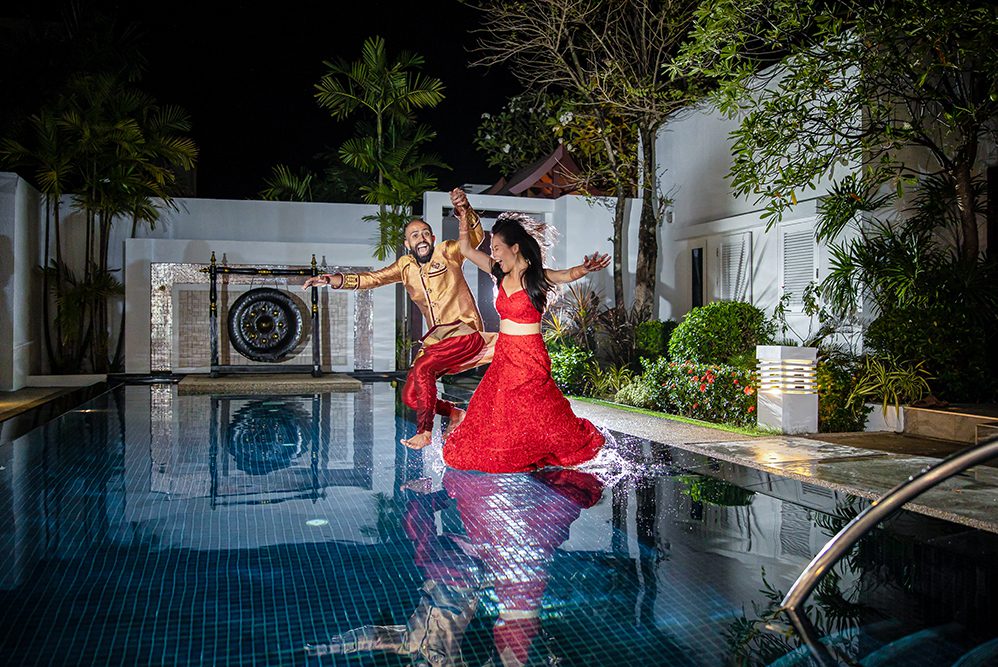 Indian Wedding Couples Session Splash Beach Resort 4