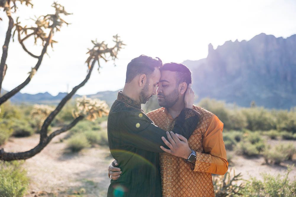 Indian Wedding Engagement Shoot Cathedral Rock Sedona 13